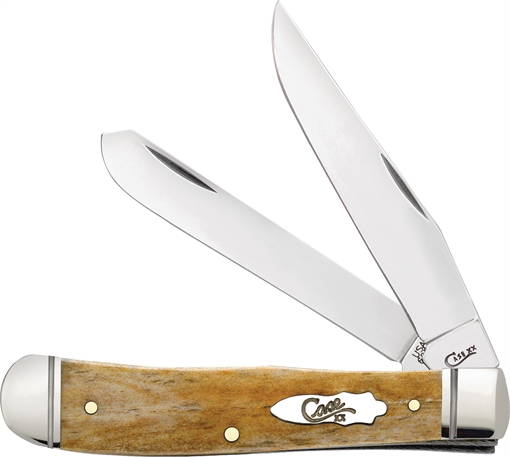 Picture of CASE KNIVES TRAPPER 41/8" 2BL SMTH ANTQ BONE 58182