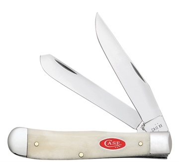 Picture of CASE KNIVES TRAPPER 41/8" 2BL NAT BONE 14020