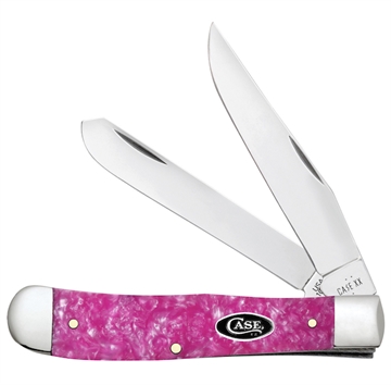 Picture of CASE KNIVES TRAPR 2BL 41/8" PINK CRACKLE 16160