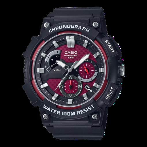 Picture of Casio Analog Watch w/ Retrograde Chronograph MCW-200H-4AV
