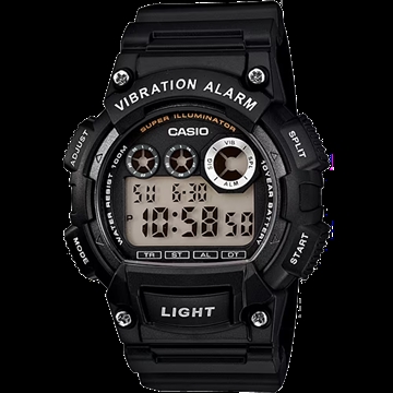 Picture of Casio Classic Digital Watch w/ Vibration Alarm & Super Bright Backlight W735H-1AVCF