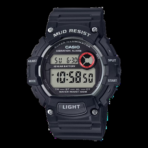 Picture of Casio Mud-Resistant Digital Watch w/ Vibration Alarm TRT-110H-1AVCF