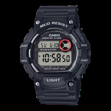 Picture of Casio Mud-Resistant Digital Watch w/ Vibration Alarm TRT-110H-1AVCF