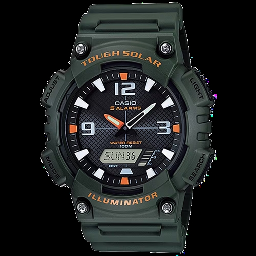 Picture of Casio Solar Powered Analog-Digital Watch AQS810W-3AVCF