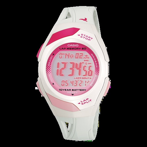 Picture of Casio Women's Mid-Size Running Watch w/ 60-Lap Memory STR300-7