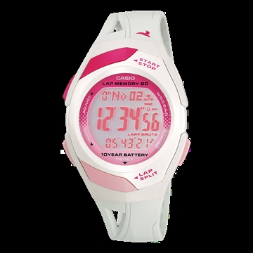 Picture of Casio Women's Mid-Size Running Watch w/ 60-Lap Memory STR300-7