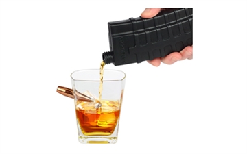 Picture of Caliber Gourmet Caliber Gourmet AR Magazine Flask, 7oz, Black CBG-SG-LFLASK CBGSGLFLASK