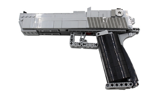 Picture of Caliber Gourmet Building Blocks Hand Gun Toy, Multi Color CBG-BB-4