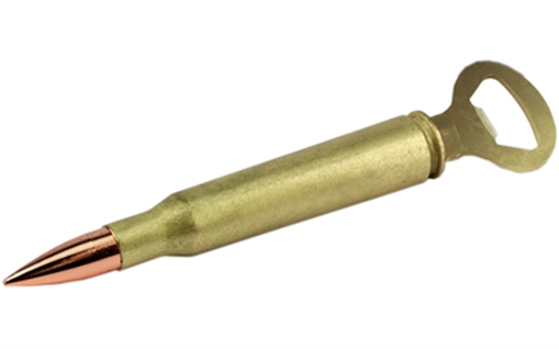 Picture of Caliber Gourmet Bullet Bottle Opener, Matte Finish, Black and Copper CBG-BO-01 CBG-1016