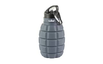 Picture of Caliber Gourmet Silicone Collapsible Grenade Water Bottle, 580ml CBG-TMS-GRENADE