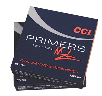 Picture of CCI MUZZLELOADER 100/BX PRIMER #209 MUZZLELOADER (20 PER CASE) 307 0307