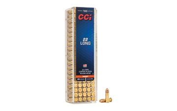 Picture of CCI CCI Target & Plinking Rimfire Ammo 22 Long 29 gr. Copper-Plated Round Nose 100 rd. 0029