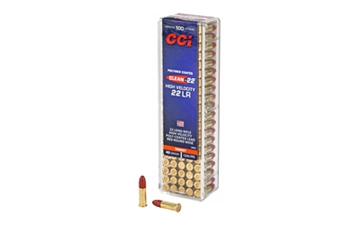 Picture of CCI Ammunition High Velocity, 22 LR, 40 Grain, Lead Round Nose, 100 Round Box 944CC