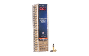 Picture of CCI CCI Target&Plinking Standard Velocity Rimfire Ammo 22 LR 40 gr. Lead Round Nose 100 rd. 0032