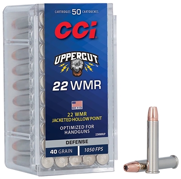 Picture of CCI Uppercut 22WMR 40gr Jacketed Hollow Point 50 Per Box/40 Case 22WMRUP