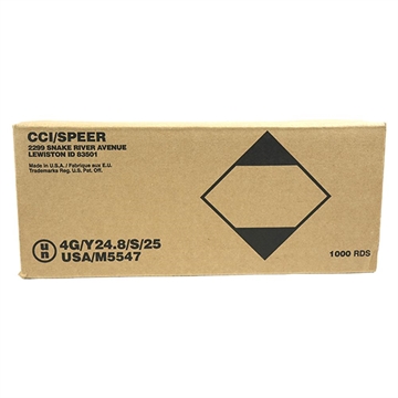 Picture of CCI Blazer Brass Handgun Ammunition .40 S&W 165 gr FMJ 1050 fps 1000/ct Case 5210 CASE