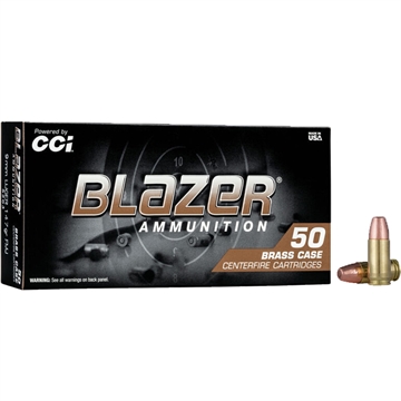 Picture of CCI CCI Blazer Brass Pistol Ammo 9mm 147 gr. FMJ 50 rd. 5203