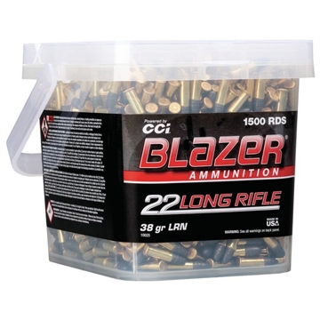 Picture of Blazer Ammunition Blazer, 22LR, 38 Grain, Lead Round Nose, 1500 Round Bucket 10025