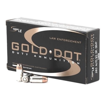 Picture of CCI GOLD DOT 380 AUTO 90GR GDHP 50RD BX 1000RD CASE 53606