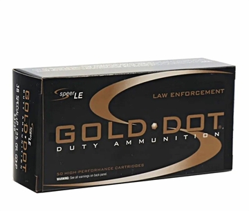Picture of CCI GOLD DOT 38SPL+P 125GR GDHP 53720