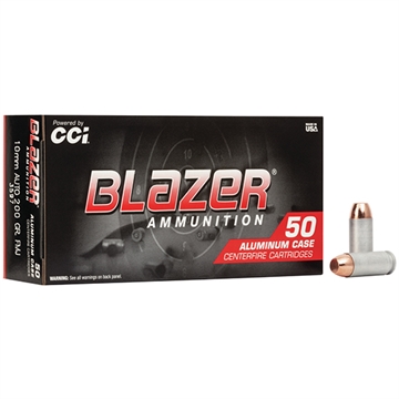 Picture of CCI Blazer Handgun 10mmAuto 200gr Total Metal Jacket 50 Per Box/20 Case 3597