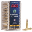 Picture of CCI Ammunition Gamepoint, 17HMR, 20 Grain, Jacketed Soft Point, 50 Round Box 52 0052