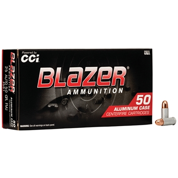 Picture of CCI Blazer Handgun 25ACP 50gr Total Metal Jacket 50 Per Box/20 Case 3501