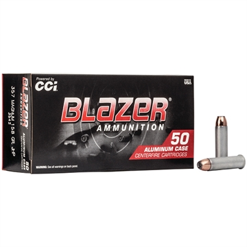 Picture of Blazer Ammunition Blazer, 357MAG, 158 Grain, Jacketed Hollow Point, 50 Round Box 3542