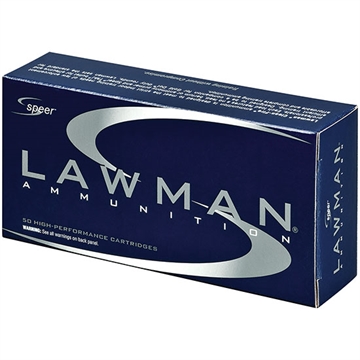 Picture of Speer Lawman 9mmLuger 147gr Total Metal Jacket Round Nose 50 Per Box/20 Case 53620