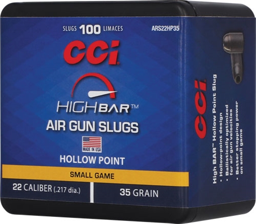 Picture of CCI HIGH BAR AIR PELLETS 22 35GR HP 100RD BOX 5BX/CS ARS22HP35