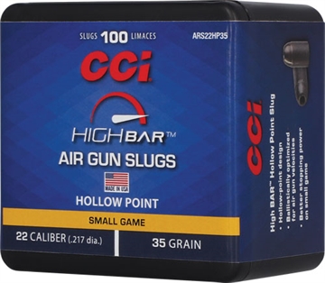 Picture of CCI HIGH BAR AIR PELLETS 22 35GR HP 100RD BOX 5BX/CS ARS22HP35
