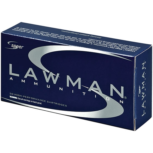 Picture of Speer Lawman 40S&W 165gr Total Metal Jacket Flat Nose 50 Per Box/20 Case 53955