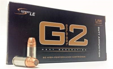 Picture of CCI/SPEER LE G2 DUTY 40S&W 180GR 53999