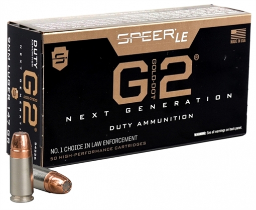 Picture of CCI/SPEER LE G2 DUTY 9MM 147GR 54226