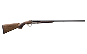 Picture of Charles Daly 536 Superior, Side by Side Shotgun, 410 Bore, 3" Chamber, 26" Barrel, Blued Finish, Walnut Stock With Checkered Pattern, Bead Sight, 2 Rounds, Includes 5 Choke Tubes (Beretta/Benelli)- F,IM,M,IC,C 930.358