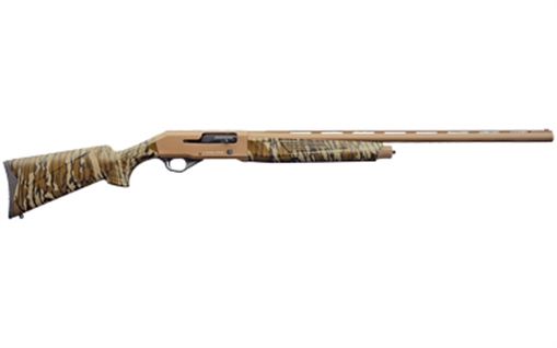 Picture of Charles Daly 601, Semi-automatic, 12 Gauge, 3" Chamber, 28" Barrel, Cerakote Finish, Flat Dark Earth, Mossy Oak Bottomland Synthetic Stock and Forend, Fixed Fiber Optic Front Sight, 4 Rounds, Includes (3) Chokes - IC, M, F 930.271 930271