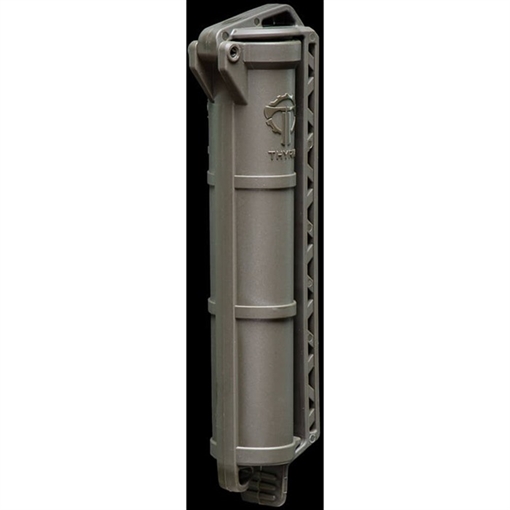 Picture of Thyrm Llc CELLVAULT BATTERY STORAGE FOR AAA AND CR123 O.D. GREEN CV002