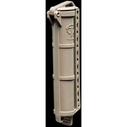Picture of Thyrm Llc CELLVAULT BATTERY STORAGE FOR AAA AND CR123 FLAT DARK EARTH CV004