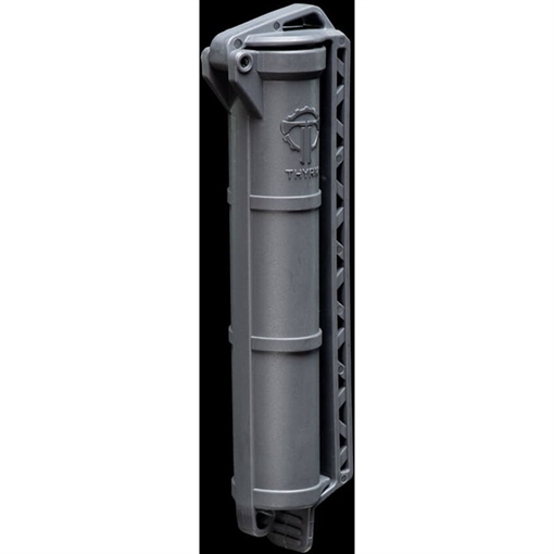 Picture of Thyrm Llc CELLVAULT BATTERY STORAGE FOR AAA AND CR123 URBAN GRAY CV005