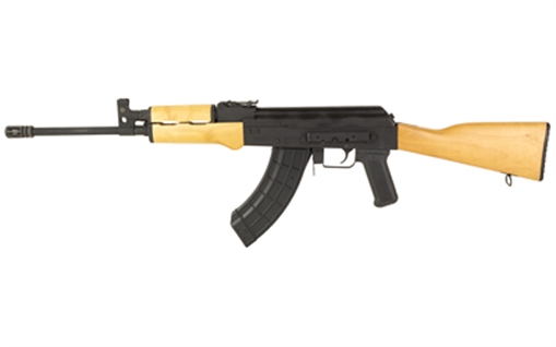 Picture of Century Arms VSKA Tactical, Semi-automatic, AK, 7.62X39, 16.25"Barrel, Black Finish, Polymer Grip, 1-30RD US Palm Magazine, Bird Case Flash Hider, RAS Side Mount, Adjustable Sights, Wood Furniture RI5911-N