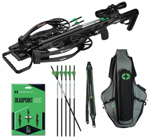 Picture of CENTERPOINT CROSSBOWS CROSSBOW HELLION HUNT READY KIT C0016