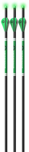Picture of CENTERPOINT XBOW ARROW CP400 20" W/ORANGE LIGHTED NOCK 3PK< AXCP4SLN3PK