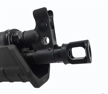 Picture of Century Arms 922r Compliant M109 Muzzle Brake with 14x1 Left Hand Threads for 7.62x39mm and 9mm Guns CEN-PAAK0026