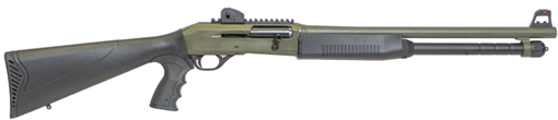 Picture of Century Arms Century Arms Centurian A4 Shotgun 12 Ga 18.5 in OD Green Ghost Ring Sight 3 in 5 rd SG8871GR-N
