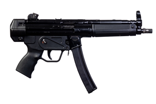 Picture of Century Arms AP5 Base, Semi-automatic Pistol, 9MM, 8.9" Threaded Barrel, Matte Finish, Black, Adjustable Sights, Manual Safety, 30 Rounds, 1 Magazine, Includes Sling HG6034AL-N HG6034ALN