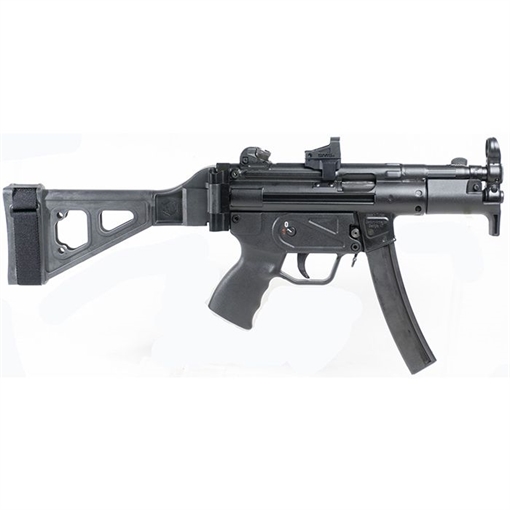 Picture of Century Arms AP5-M Pistol - Black | 9mm | 4.6" Barrel | 2 x 30rd Mags | Folding SB Tactical Brace | Shield SMS2 Optic HG6036BV-N