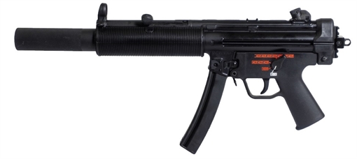 Picture of Century Arms AP5-SD Pistol 9mm 5.75 in Faux Supressor Black 30 rd HG7886N
