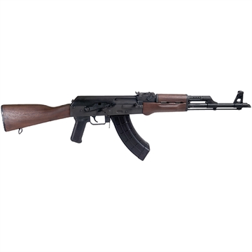 Picture of Century Arms BFT47, Semi-automatic Rifle, AK, 7.62X39, 16.5" Barrel, Matte Finish, Black, Walnut Stock, Walnut Handguard, Polymer Grip, Adjustable Sights, 30 Rounds, 1 U.S. Palm Magazine RI4416-N RI4416N