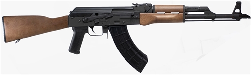 Picture of Century Arms BFT47, Semi-automatic Rifle, AK, 7.62X39, 16.5" Barrel, Matte Finish, Black, Kona Wood Stock, Kona Wood Handguard, Polymer Grip, Adjustable Sights, 30 Rounds, 1 U.S. Palm Magazine RI4577-N RI4577N