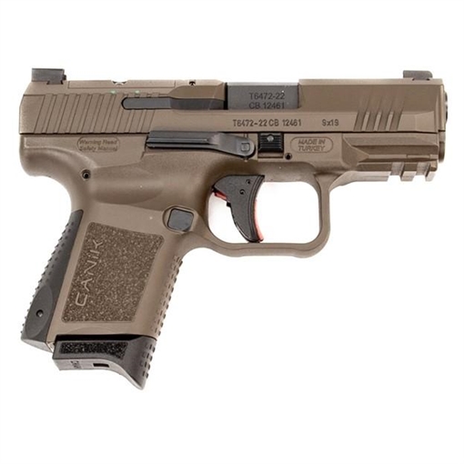 Picture of Century Arms Canik TP9 Elite SC 9mm Luger 12rd Magazine 3.5" Barrel Patriot Brown w/Full Kit - BLEMISHED HG5610PB-X BLEM